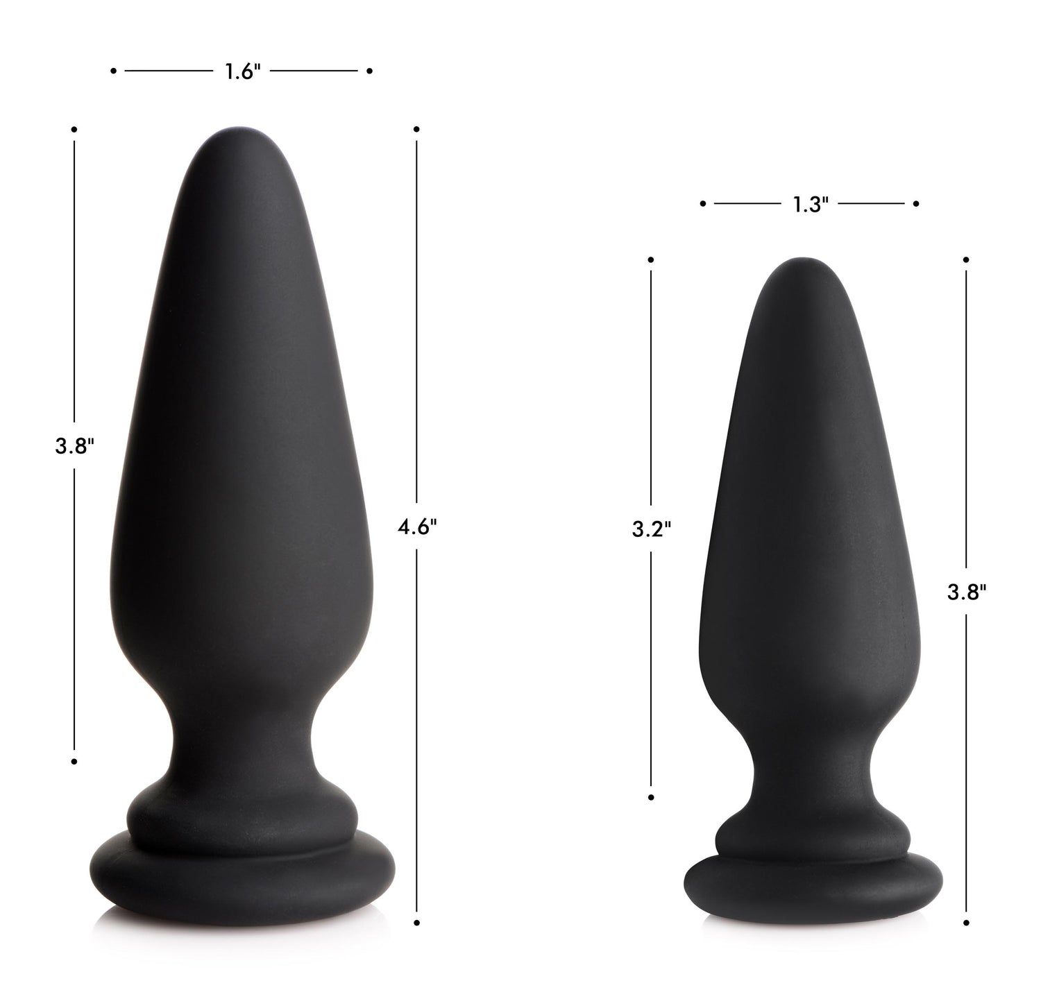 Small Anal Plug With Interchangeable Fox Tail