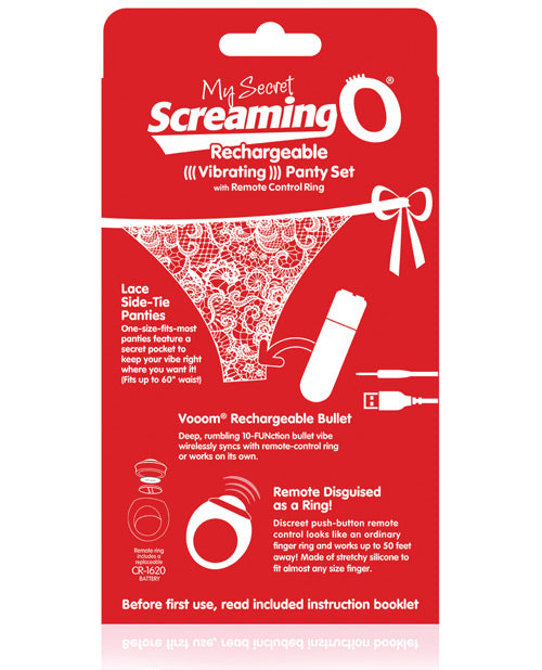Screaming O My Secret Charged Remote Control Panty