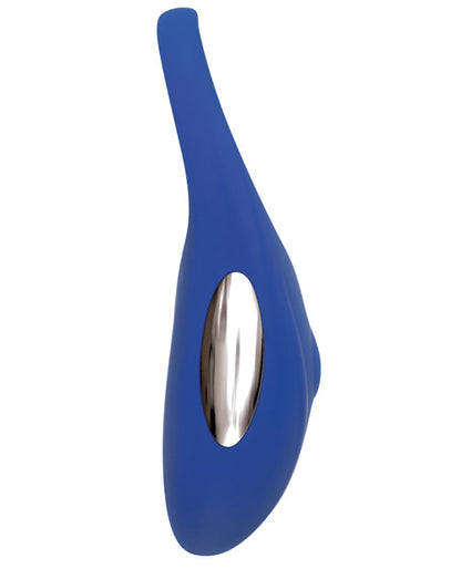 Adam &amp; Eve Rechargeable Couples Penis Ring - Blue