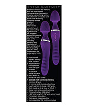 Adam &amp; Eve The Dual End Twirling Wand - Purple