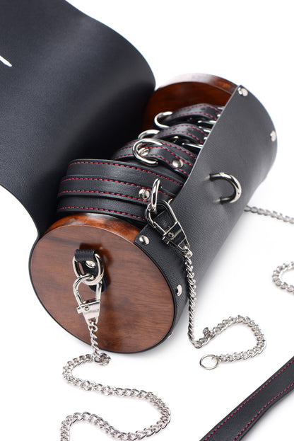 Master Series Kinky Clutch Black Bondage Set w/Carrying Case