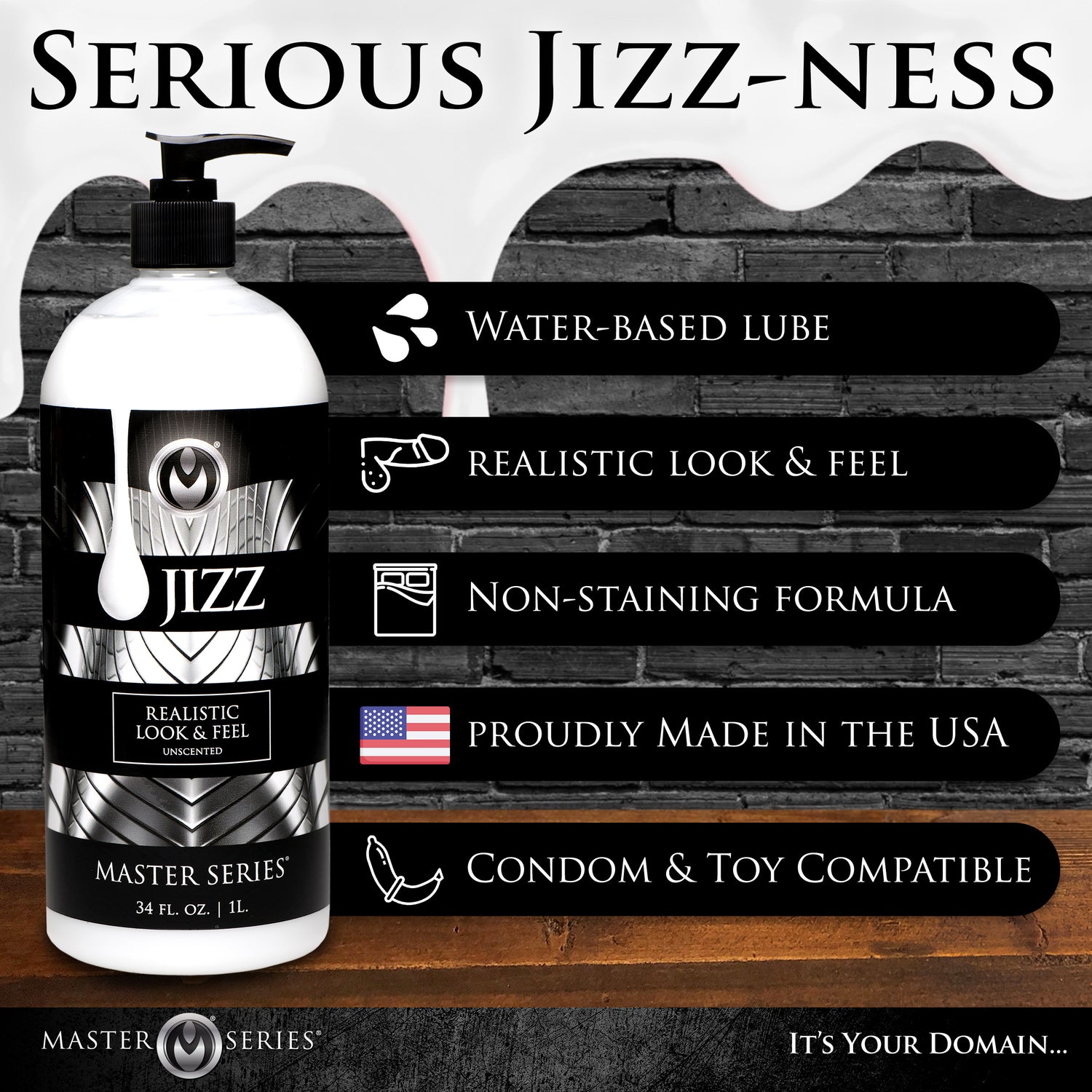 Jizz Unscented Water-based Lube