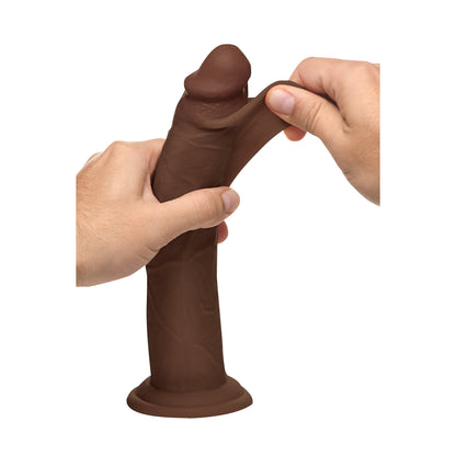 Real Skin Silicone Dildo - 9.5&quot;