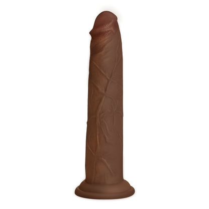 Real Skin Silicone Dildo - 9.5&quot;