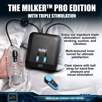 The Milker Pro Edition With Automatic Stroking, Suction And Vibration