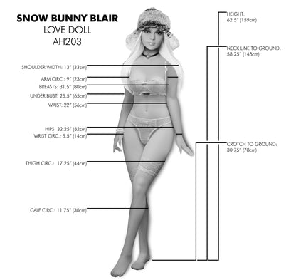Snow Bunny Blair Love Doll
