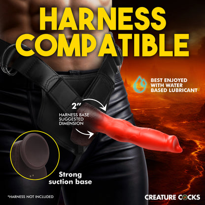 Ramming Hound Thrusting &amp; Vibrating Silicone Dildo