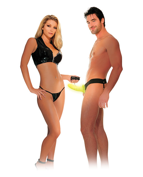 Fetish Fantasy Series For Him Or Her Vibrating Hollow Strap On