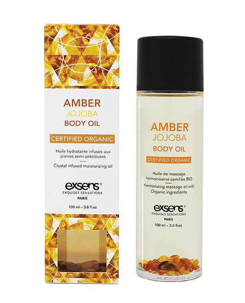 Exsens Organic Body Oil W/stones - 100 Ml