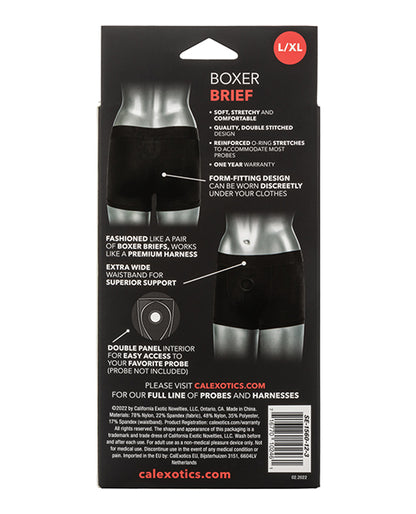 Her Royal Harness Boxer Brief - Black