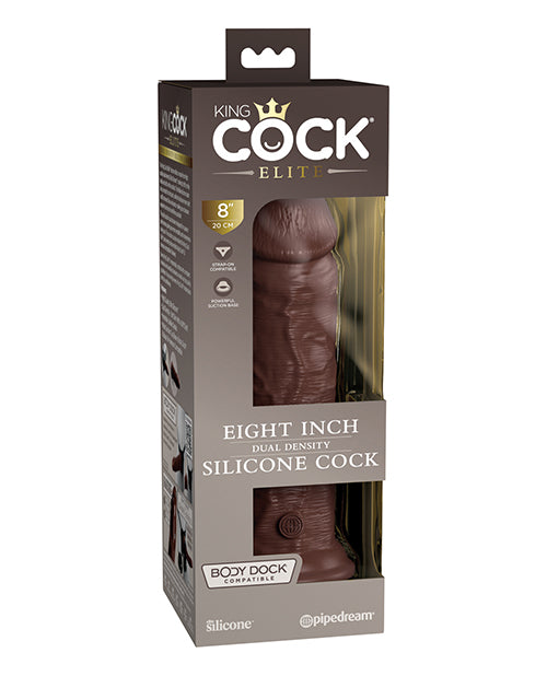 King Cock Elite 8&quot; Dual Density Silicone Cock
