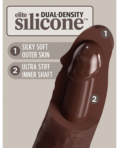 King Cock Elite 8&quot; Dual Density Silicone Cock