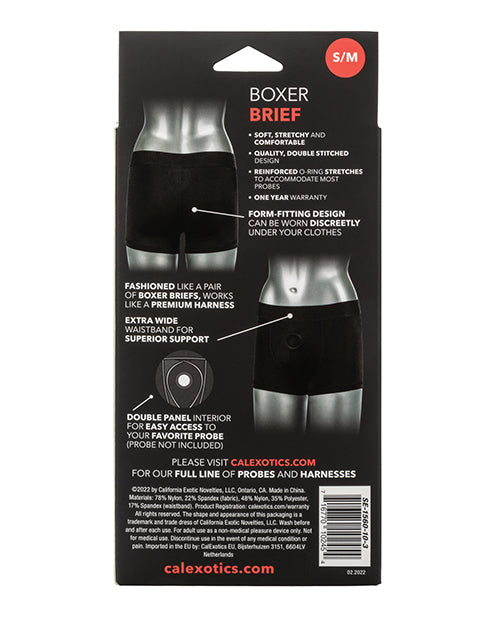 Her Royal Harness Boxer Brief - Black