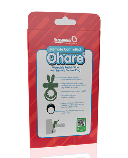 Screaming O Ohare Remote Controlled Vibrating Ring