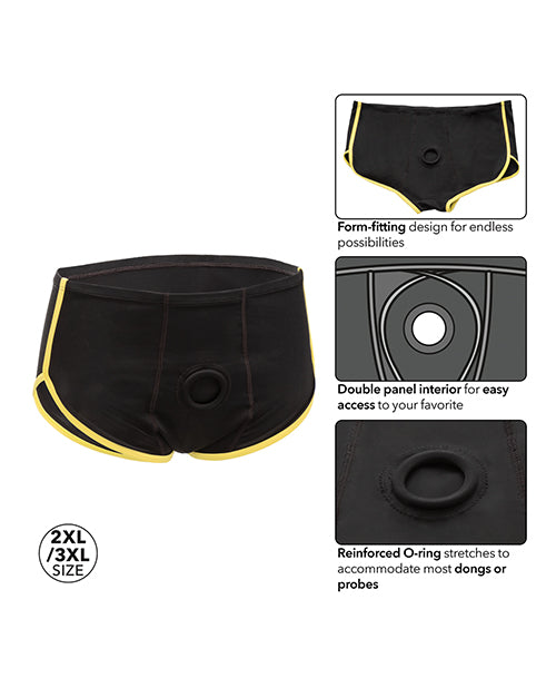 Boundless Boxer Brief - Black/Yellow
