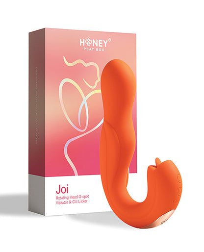 Joi Pro Rotating Head G-spot Vibrator &amp; Clit Licker W/remote