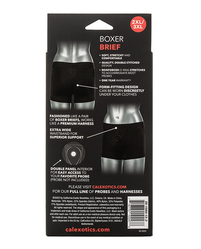 Her Royal Harness Boxer Brief - Black