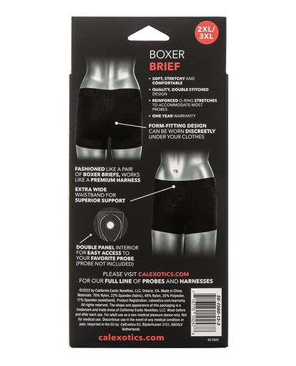 Her Royal Harness Boxer Brief - Black