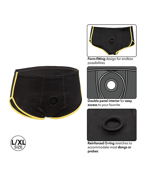 Boundless Boxer Brief - Black/Yellow