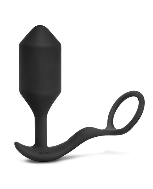 B-vibe Vibrating Snug &amp; Tug - Black