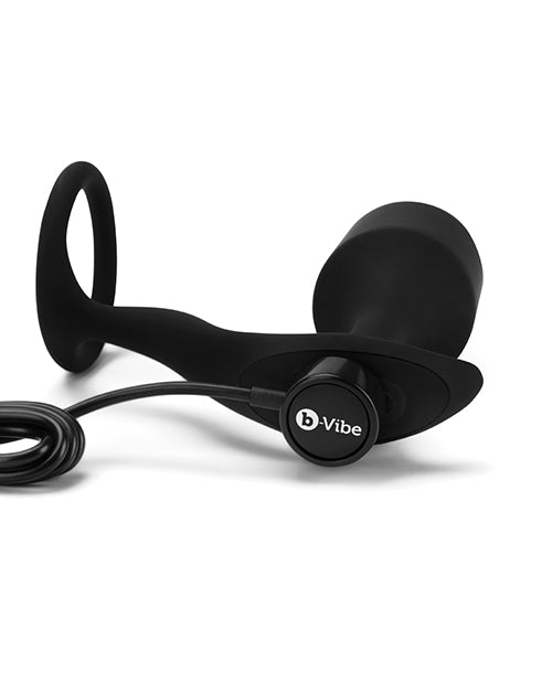 B-vibe Vibrating Snug &amp; Tug - Black