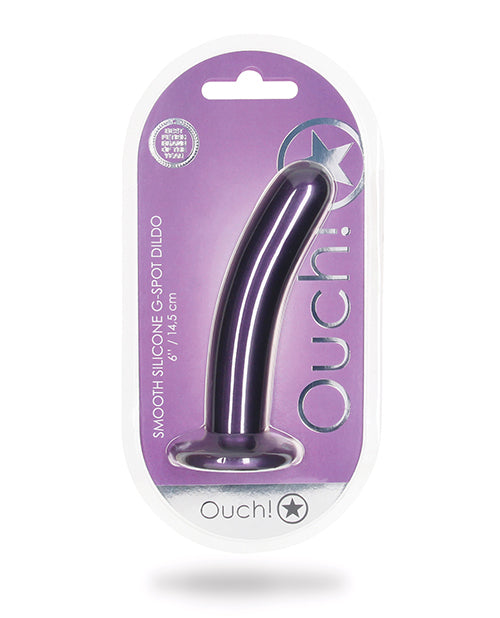 Shots Ouch 6&quot; Smooth G-spot Dildo