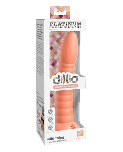 Dillio Platinum 7&quot; Wild Thing Silicone Dildo