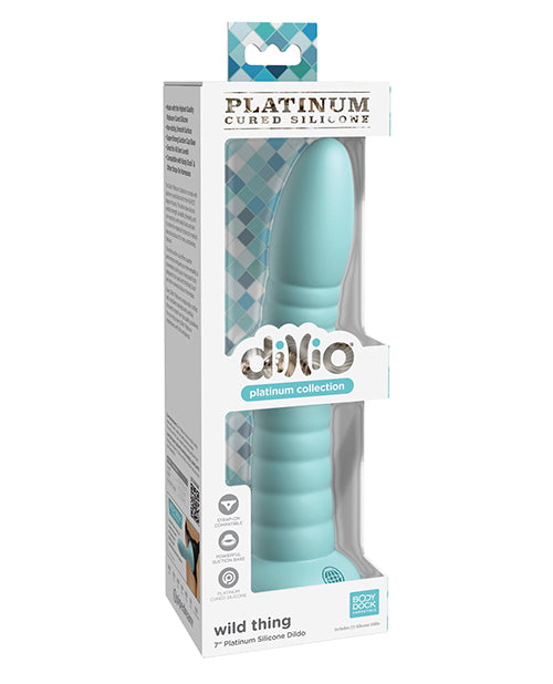Dillio Platinum 7&quot; Wild Thing Silicone Dildo