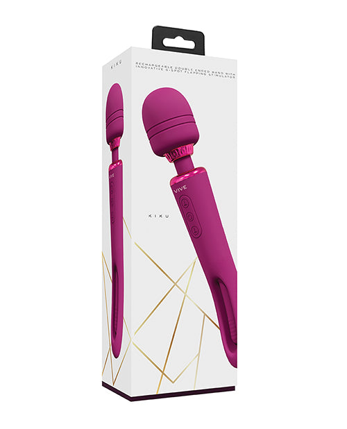 Shots Vive Kiku Double Ended Wand &amp; G-spot Stimulator