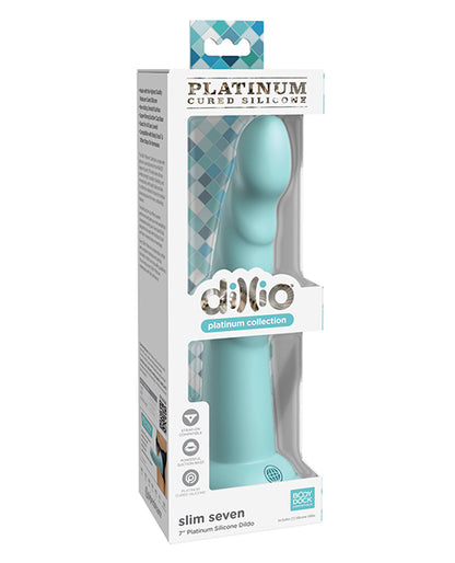 Dillio Platinum 7&quot; Slim Seven Silicone Dildo