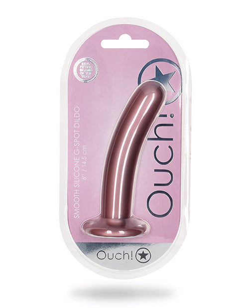 Shots Ouch 6&quot; Smooth G-spot Dildo