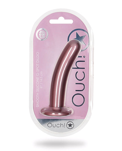 Shots Ouch 6&quot; Smooth G-spot Dildo