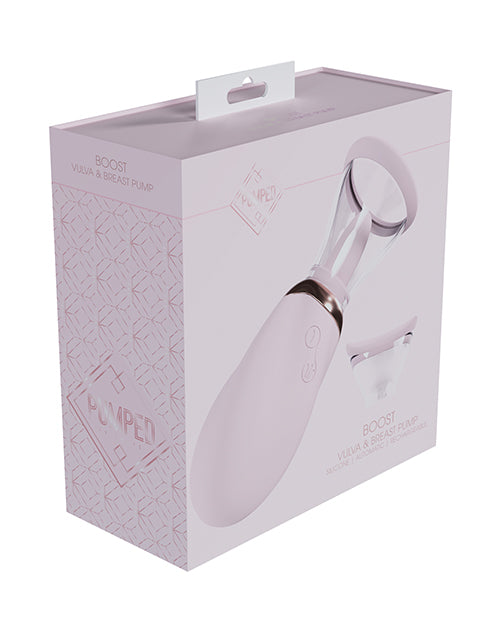 Shots Pumped Boost Rechargeable Vulva &amp; Breast Pump