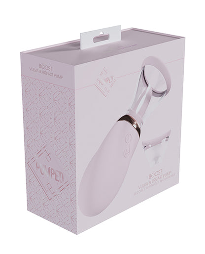 Shots Pumped Boost Rechargeable Vulva &amp; Breast Pump