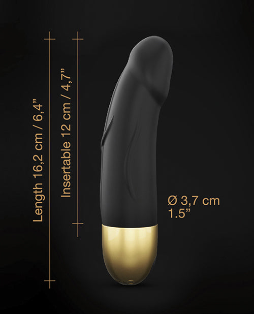 Dorcel Real Vibration S 6&quot; Rechargeable Vibrator 2.0 - Gold