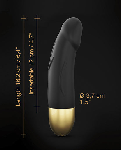 Dorcel Real Vibration S 6&quot; Rechargeable Vibrator 2.0 - Gold