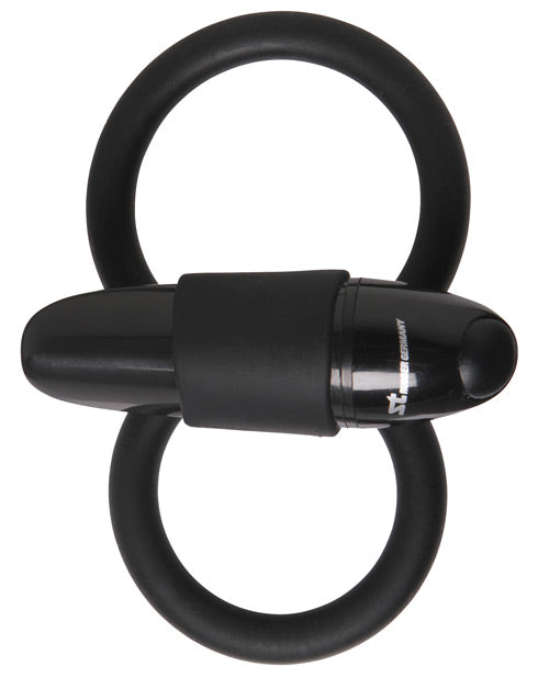 MALESATION Squeeze Cock &amp; Ball Ring - Black