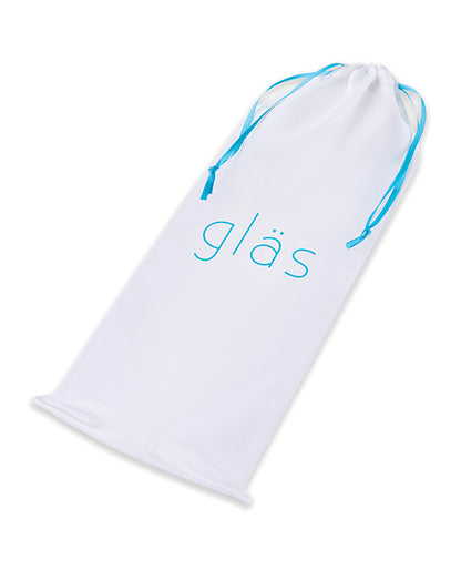 Glas 8&quot; Sweetheart Glass Dildo - Pink/Clear