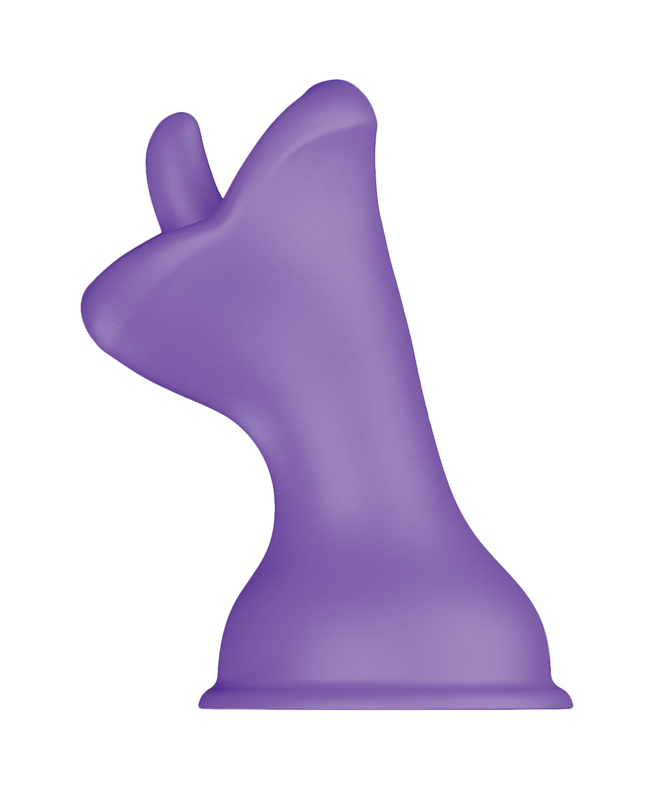 Luv Inc. Mouth &amp; Tougue Suction Cup Vibrator - Purple