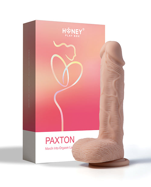 Paxton App Controlled Realistic 8.5&quot; Vibrating Dildo - Ivory