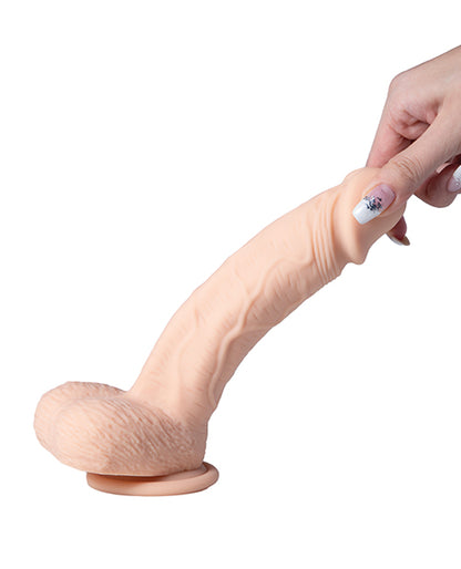 Paxton App Controlled Realistic 8.5&quot; Vibrating Dildo - Ivory