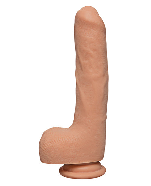 The D 9" Dual Density Uncut D w/Balls - Vanilla