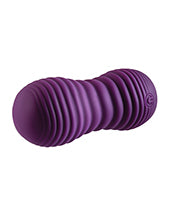 Evolved Eager Egg Vibrating &amp; Thrusting Egg w/Remote - Purple