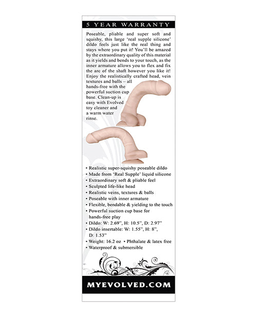 Evolved Real Supple Silicone Poseable 10.5 "