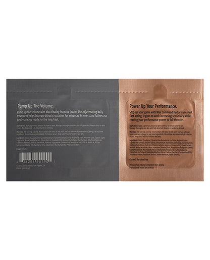 Max Command &amp; Vitality Duo Foil - 1.5 ml Pack of 24