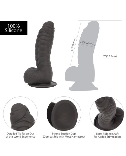 Addiction Ben 7&quot; Dildo - Black