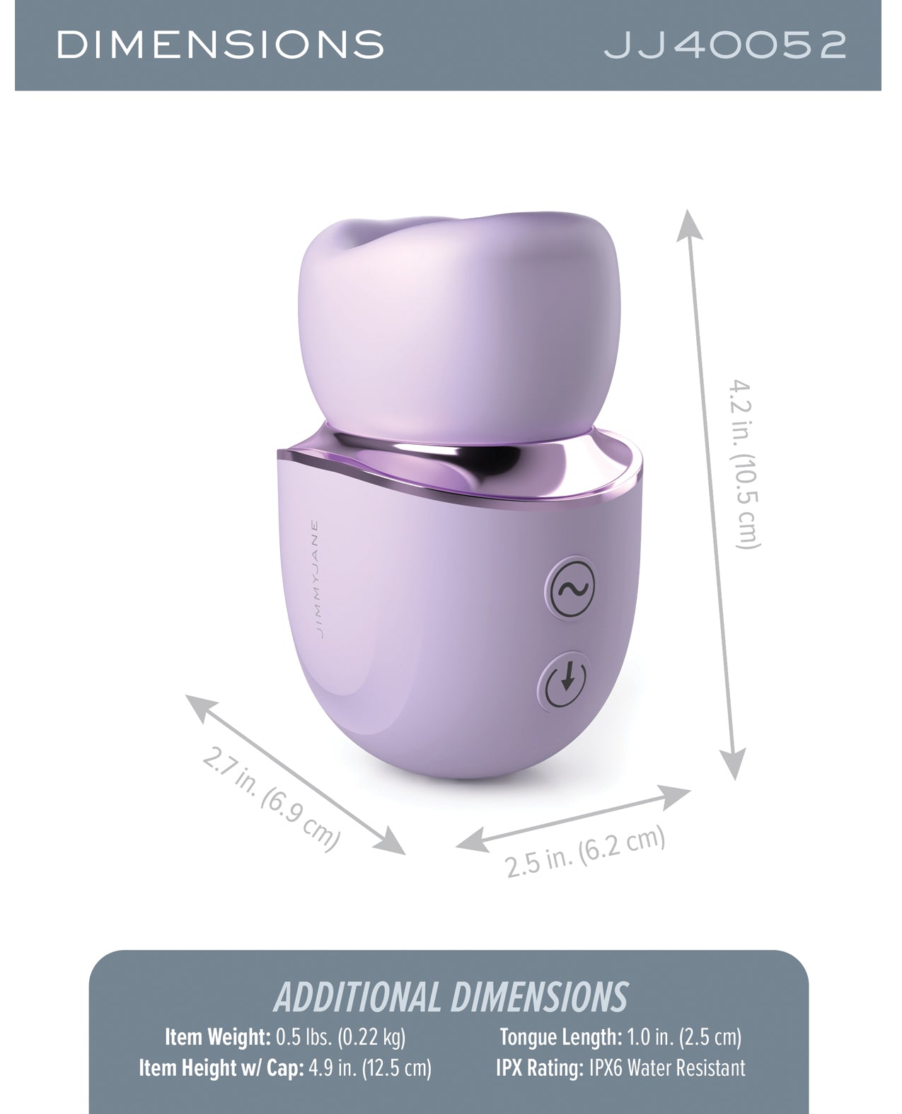 JimmyJane Hello Kiss Pro Sucking &amp; Licking Stimulator