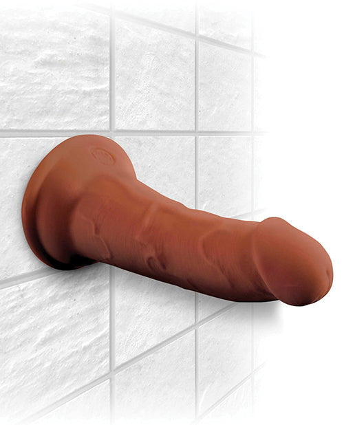 King Cock Plus 6&quot; Triple Density Cock - Brown