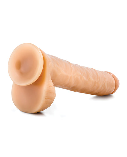 Blush Hung Rider Bruno 12&quot; Dildo w/Suction Cup - Flesh