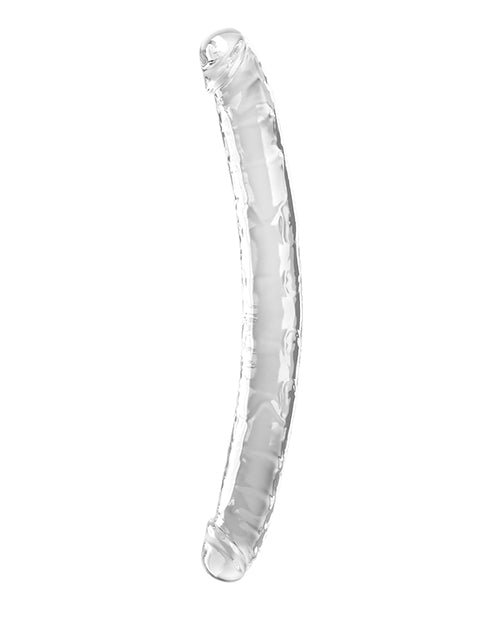 King Cock Clear 18&quot; Double Dildo - Clear